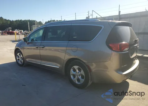 2018 Chrysler Pacifica Hybrid Touring L z USA, uszkodzony, nr VIN 2C4RC1L74JR164419